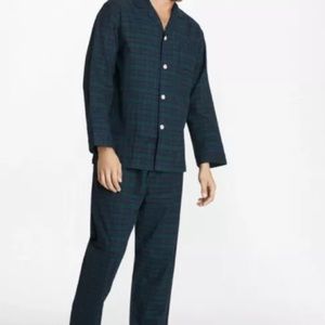 Brooks Brothers Mens Plaid Flannel Pajamas Set New w Tags M